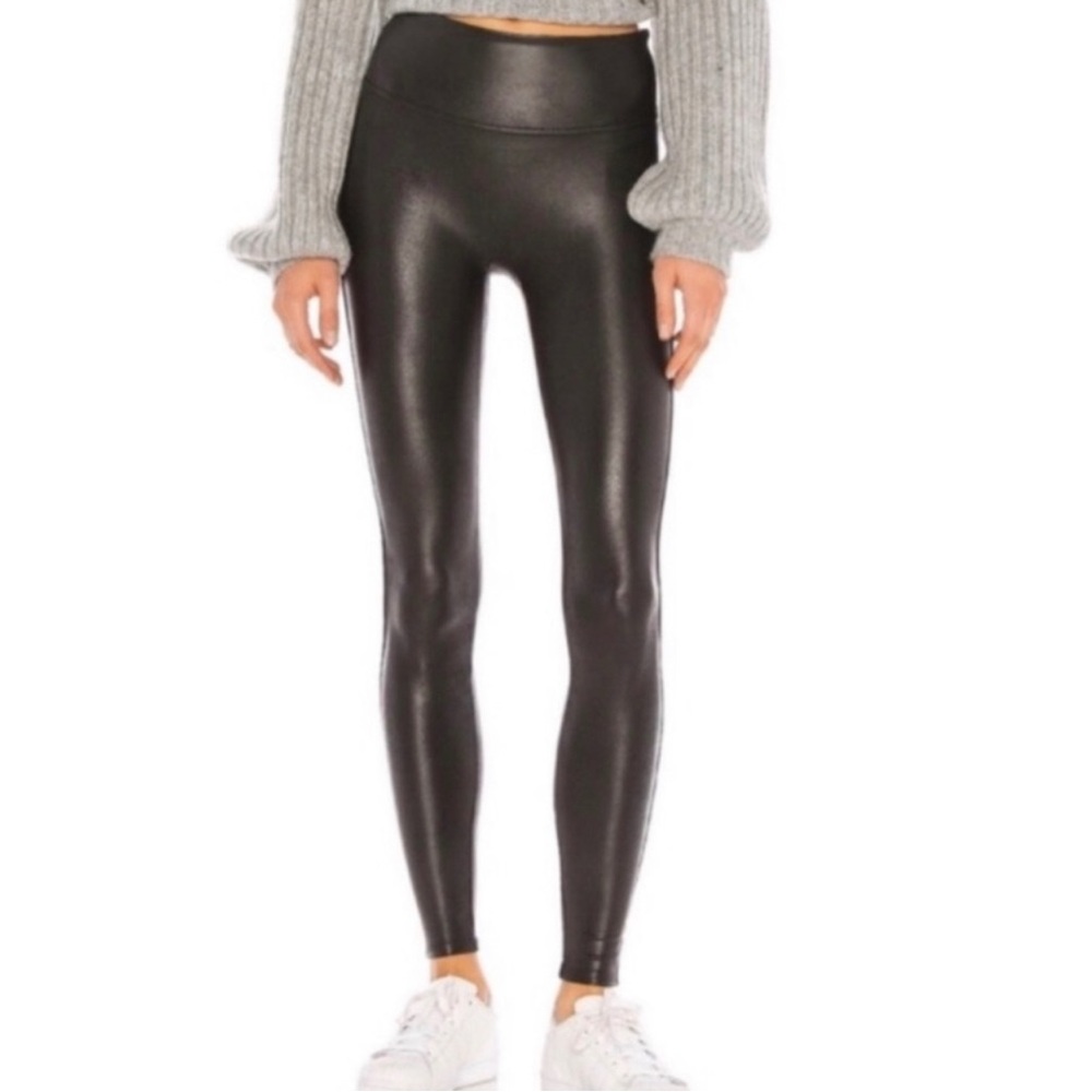 Spanx Faux Leather Leggings M.